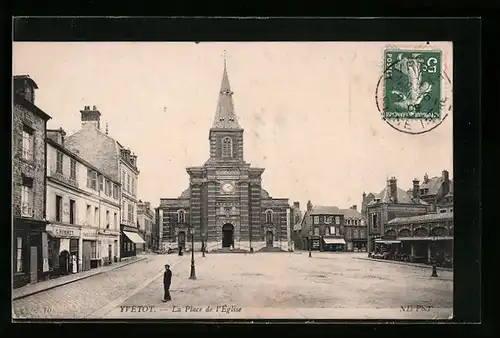 AK Yvetot, La Place de l`Èglise