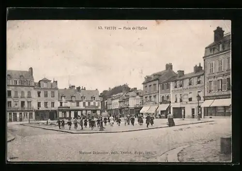 AK Yvetot, Place de l`Èglise