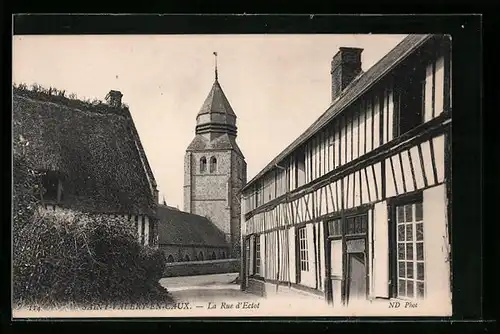 AK Saint-Valèry-en-Caux, La Rue d`Ectot