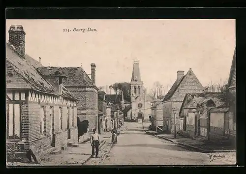 AK Le Bourg-Dun, Strassenpartie
