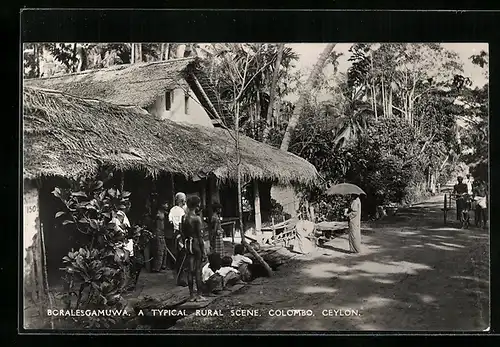 AK Colombo, Boralesgamuwa, a typical rural scene