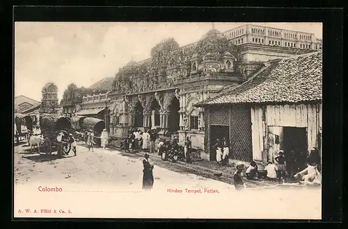 AK Colombo, Hindoo Temple, Pettah
