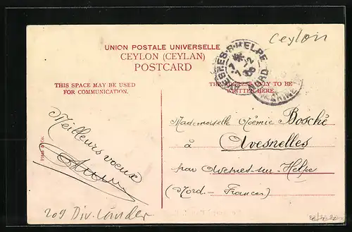 AK Colombo, Negambo Canal Ceylon