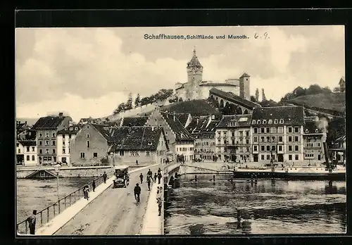 AK Schaffhausen, Schifflände und Munoth