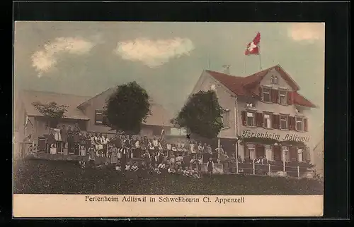 AK Schwellbrunn, Ferienheim Adliswil