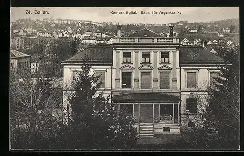 AK St. Gallen, Kantons-Spital, Haus für Augenkranke