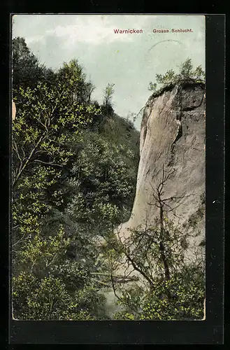 AK Warnicken, Grosse Schlucht