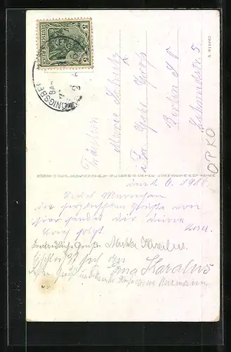 AK Warnicken, Grosse Schlucht