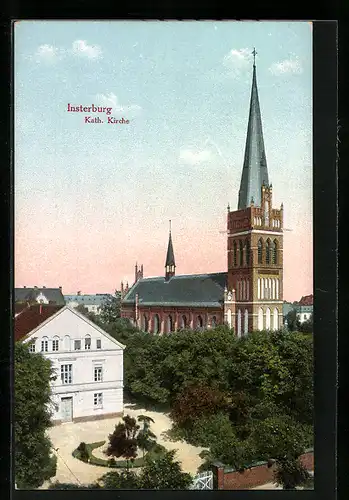 AK Insterburg, Kath. Kirche