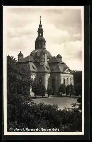 AK Hirschberg, Blick zur Gnadenkirche