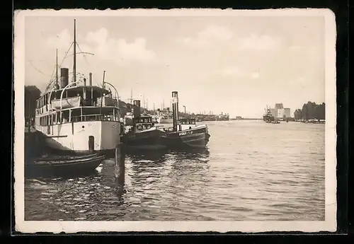 AK Stettin, Am Hafen