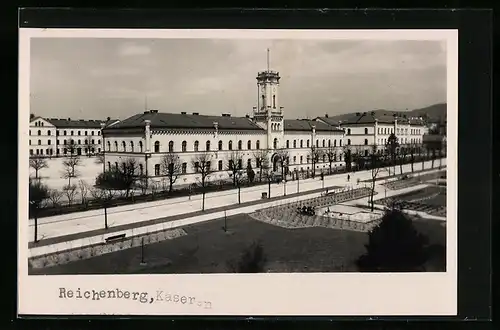 AK Reichenberg, Blick auf die Kaserne