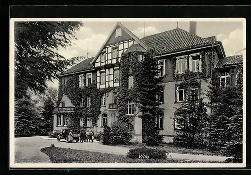 AK Göttingen, Blick auf die Villa Rasemühle