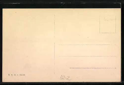AK Der Gnadenstoss, Jäger bringt Hasen um die Ecke