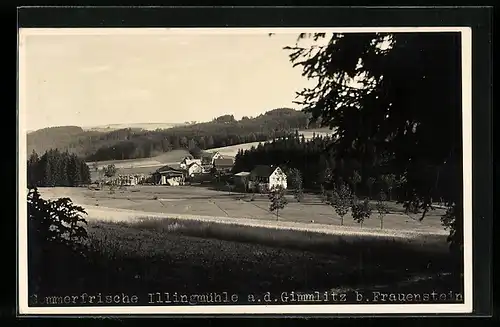 AK Frauenstein, Illingmühle an der Gimmlitz