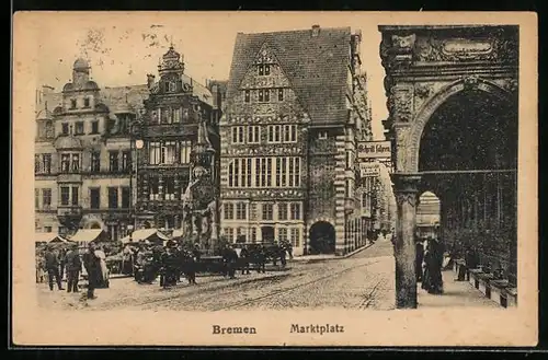 AK Bremen, Marktplatz