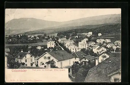 AK Colombier, Vue prise du Collège, Coté Ouest