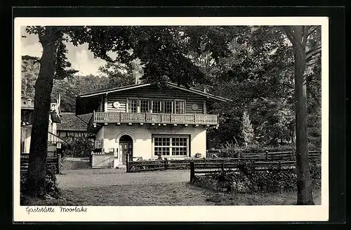 AK Berlin-Wannsee, Gaststätte Moorlake