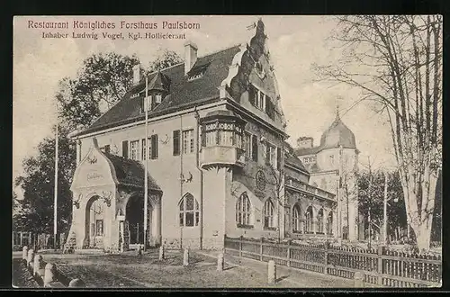 AK Grunewald, Restaurant Königliches Forsthaus Paulsborn, Inh. Ludwig Vogel