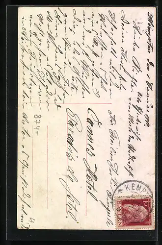 AK Kempten i. Algäu, St. Lorenzkirche, Burghalde, Rathausplatz