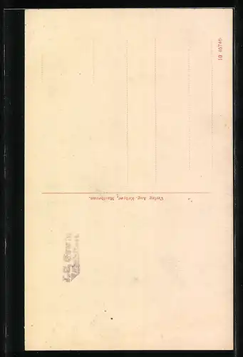 AK Maulbronn, altes Haus mit dem Hexenturm