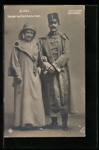 AK Susi, Keplinger, Waldemar, Das war heut` eine fesche Fahrt, Operette