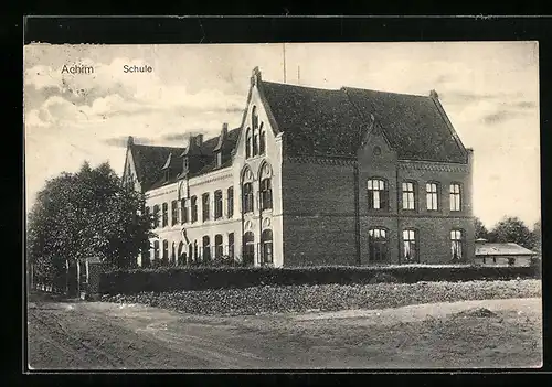 AK Achim, Blick auf die Schule