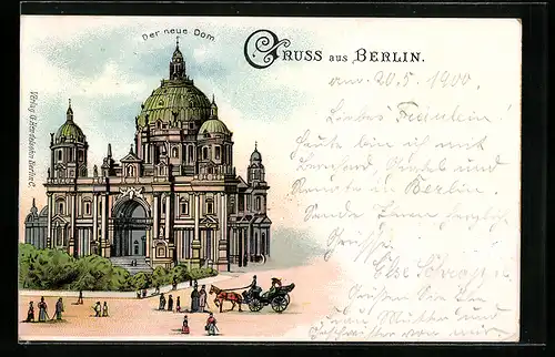 Lithographie Berlin, Der neue Dom