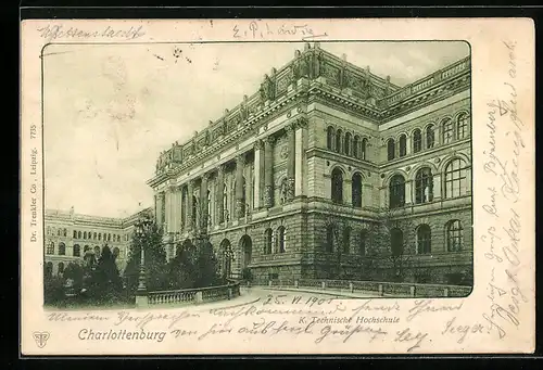 AK Berlin-Charlottenburg, K. Technische Hochschule