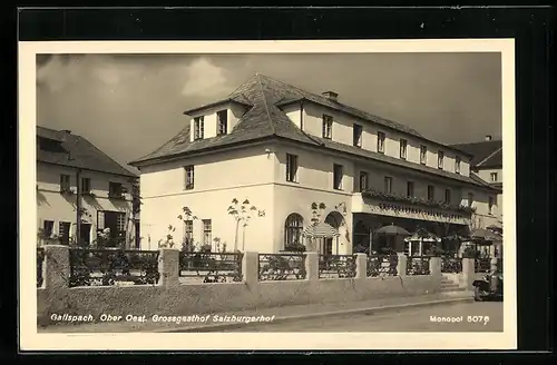 AK Gallspach, Partie am Grossgasthof Salzburgerhof