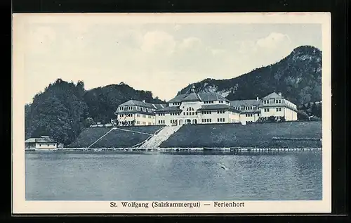 AK St. Wolfgang /Salzkammergut, Am Ferienhort