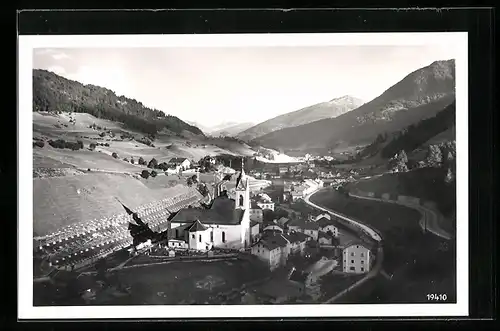 AK Matrei am Brenner, Ortsansicht gegen Süden