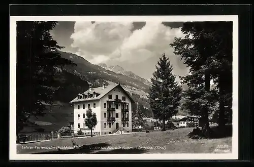 AK Neder b. Neustift-Fulpmes, Lehrer-Ferienheim Habichthof