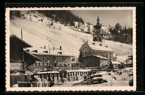 AK Gries a. Brenner, Gasthof Weisses Rössl