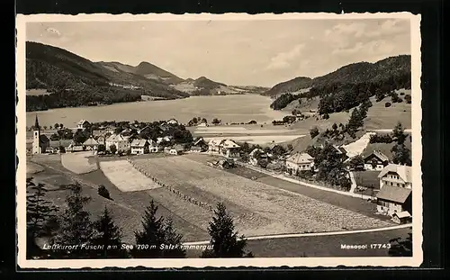 AK Fuschl a. See, Ortsansicht bei Tag