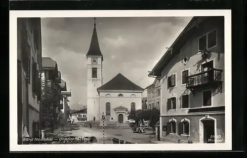 AK Wörgl /Unterinntal, Am Hauptplatz