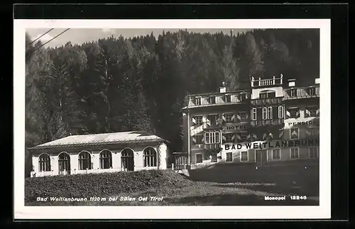 AK Sillian, Hotel Bad Weitlabrunn mit Nebengebäude