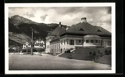 AK Hofgastein, Neues Kurhaus mit Bergblick