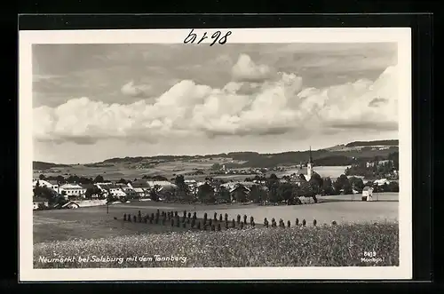 AK Neumarkt bei Salzburg, Ortsansicht mit dem Tannberg
