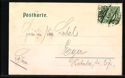 AK Leoben, Ortsansicht von der Massenburg