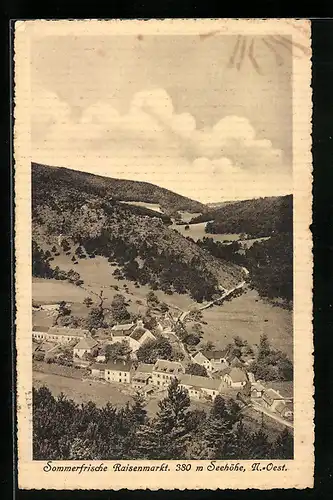 AK Raisenmarkt, Gesamtansicht des Ortes