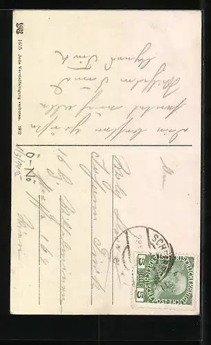 AK St. Anton a. d. Jessnitz, Strassenpartie aus der Vogelschau