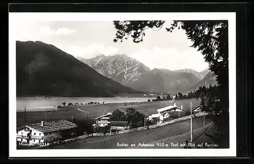 AK Buchau am Achensee, Totalansicht mit Blick auf Pertisau