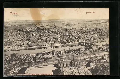 AK Trier, Panorama der Stadt