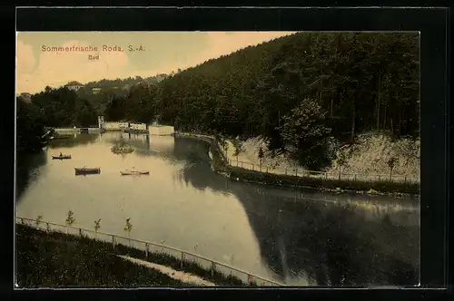 AK Roda / S. A., Blick auf das Bad