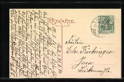 AK Roda / S. A., Blick auf das Bad