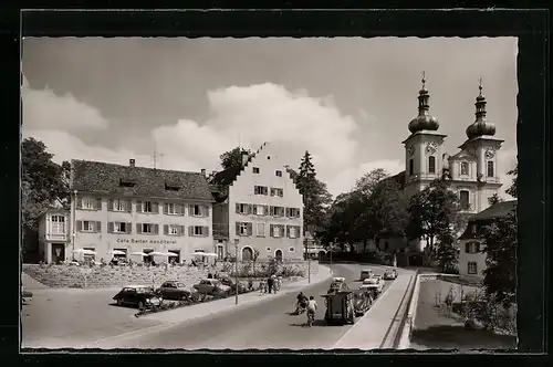 AK Donaueschingen, Bei der Stadtkirche