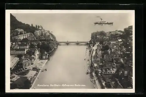 AK Konstanz, Der Rhein-Abfluss vom Bodensee