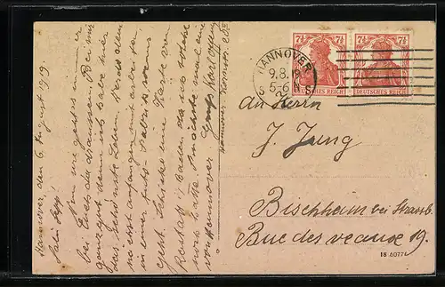 AK Rastatt, Einsiedlerkapelle und Wasserturm