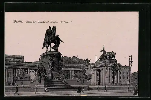 AK Berlin, National-Denkmal Kaiser Wilhelm I.